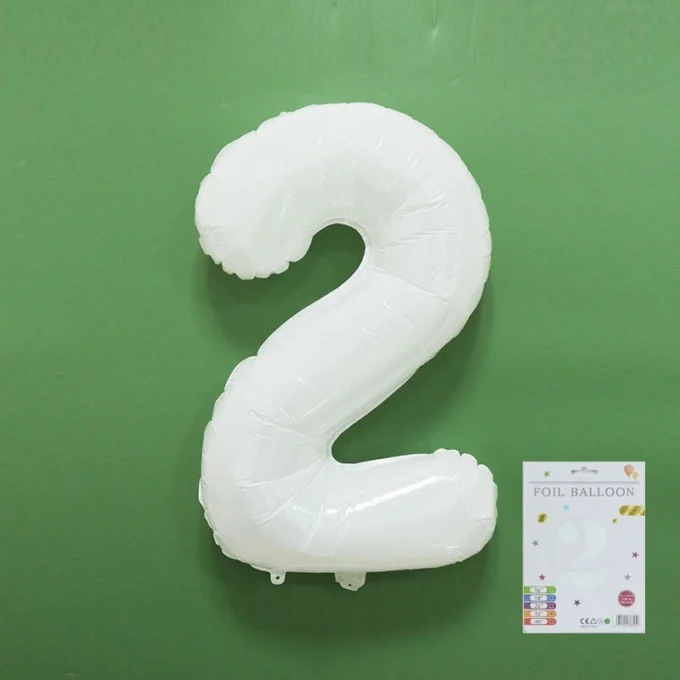 ลูกโป่งตัวเลข 2